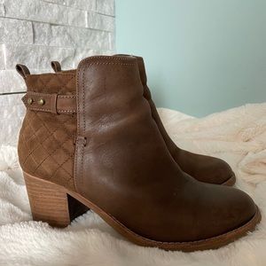 Sperry “Ambrose” Brown Leather Booties - Sz 7